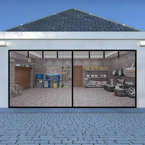 Garage door screen for - for, 2