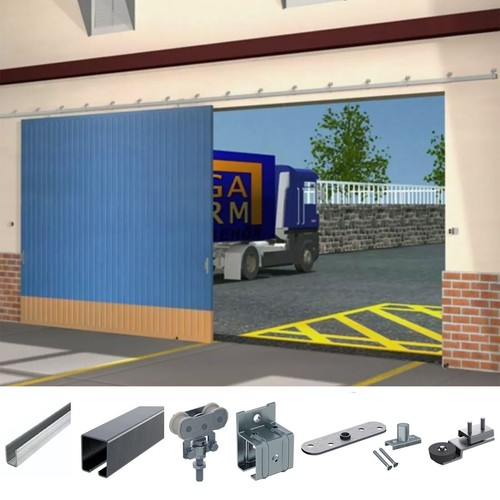 Sliding door kit for - door, garage