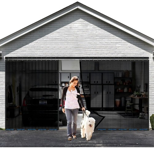 Sliding garage door screen - sliding,