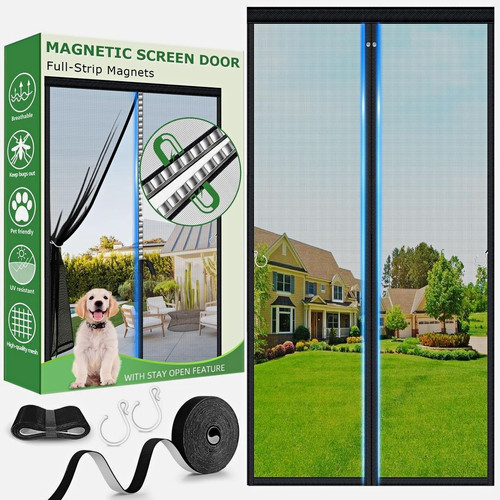 Hofudon magnetic screen door - hofudon,