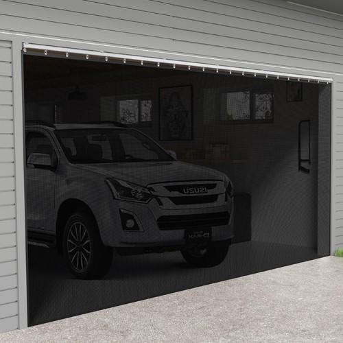 Sliding garage door screen - sliding,