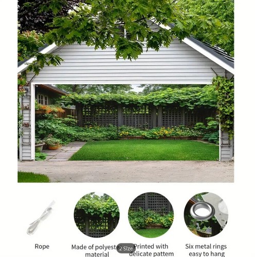 Screen vines garden - screen, garage