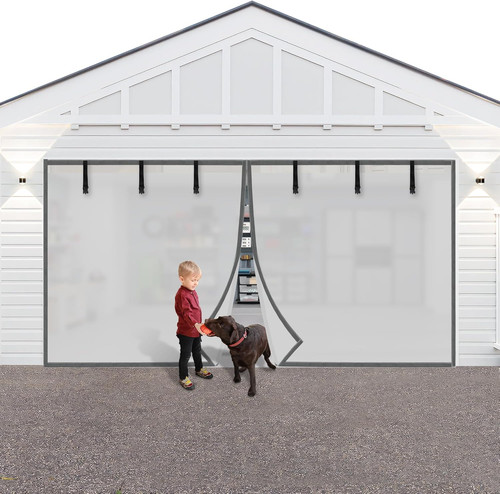 Privacy garage door screen - garage,