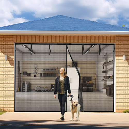 Garage door screen - garage, screen: