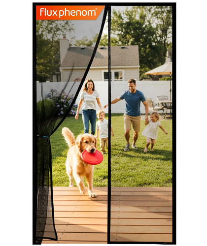 Magnetic fly screen door - door, heavy