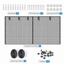 Garage Door Screen PET  Car