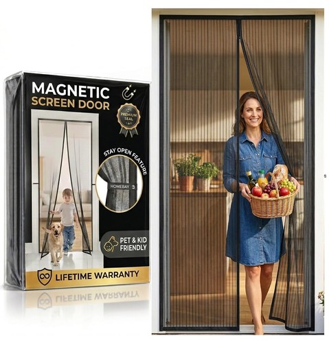 Homebay magnetic fly screen - magnetic,