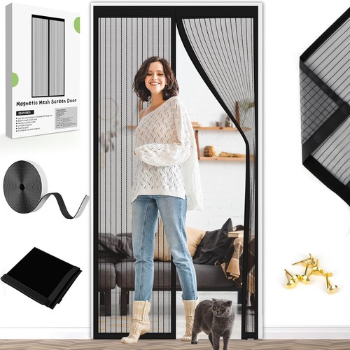 Magnetic fly screen door - magnetic,