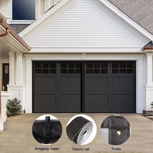 Garage mesh screen door - garage,