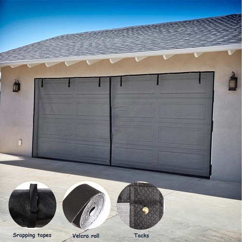 Garage door screen mesh - garage,