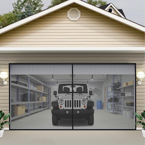 Heavy duty garage door - duty, screen