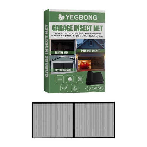 Garage mesh screen door insect - screen,
