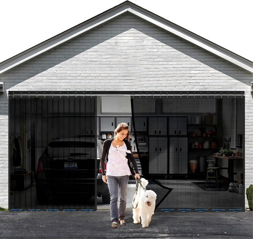Sliding garage door screen - sliding,