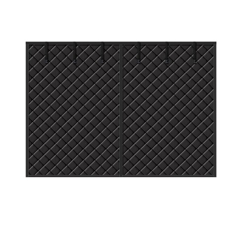 Winter garage door screen - winter,