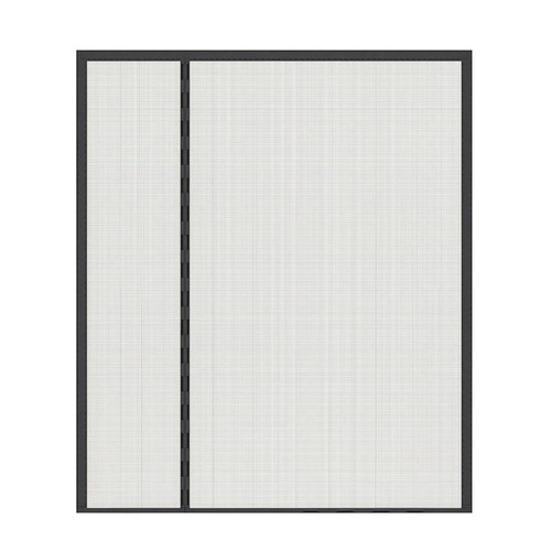 Magnetized mesh screen door - screen,