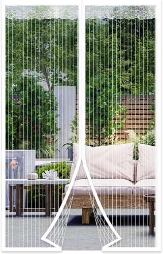 Magnetic fly screen door - fly,
